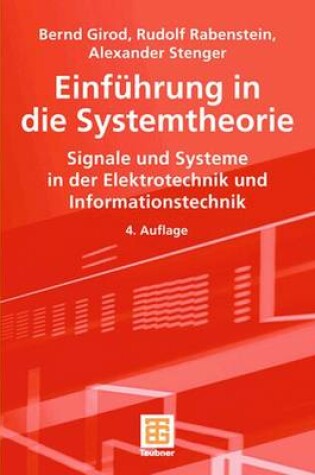 Cover of Einfuhrung in Die Systemtheorie