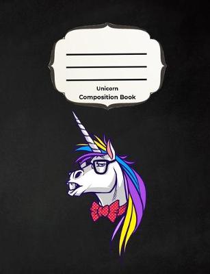 Book cover for Unicorn Composition Book