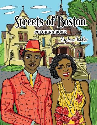 Book cover for Streets of Boston Coloring Book