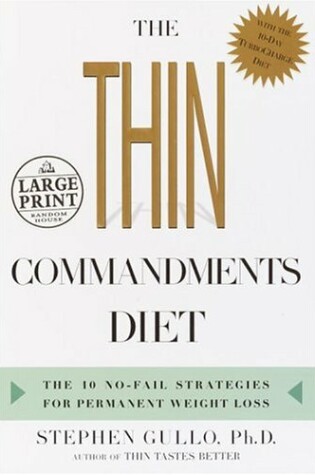 Cover of The Thin Commandments Diet