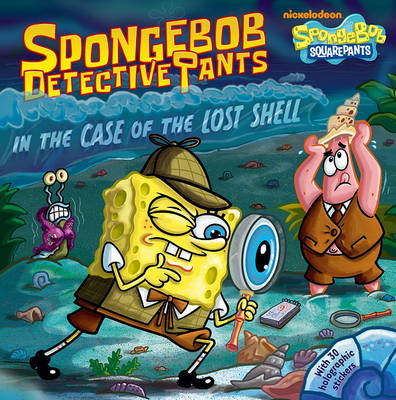 Book cover for Spongebob Detectivepants in the Case of the Lost Shell