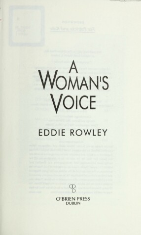 Book cover for A Woman's Voice