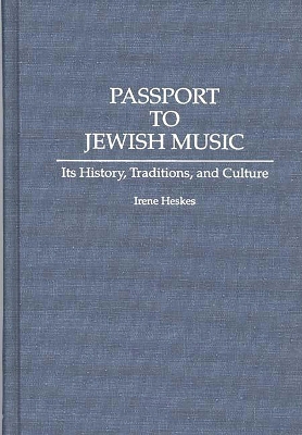 Book cover for Passport to Jewish Music