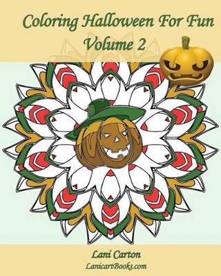 Book cover for Coloring Halloween for Fun - Volume 2