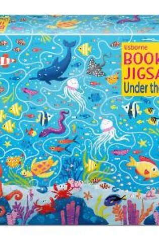 Cover of Book and Jigsaw Under the Sea Maze