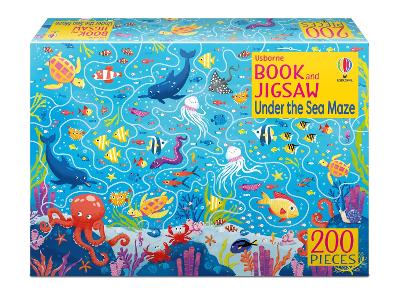 Book cover for Book and Jigsaw Under the Sea Maze