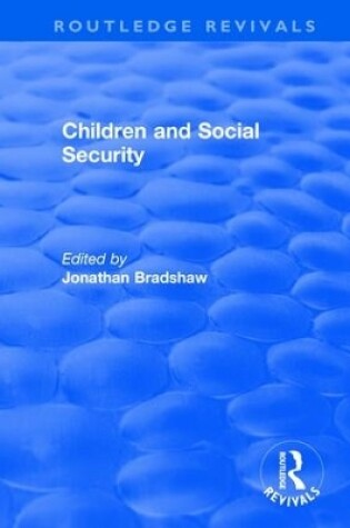 Cover of Children and Social Security