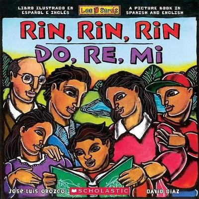 Book cover for Rin, Rin, Rin: Libro Ilustrado En Español E Inglés (Do, Re, Mi: A Picture Book in Spanish and English)