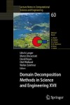 Book cover for Domain Decomposition Methods in Science and Engineering Xvii