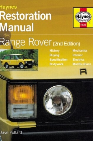 Cover of Range Rover Restoration Manual