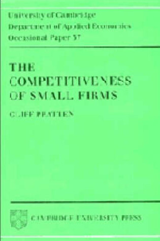 Cover of The Competitiveness of Small Firms
