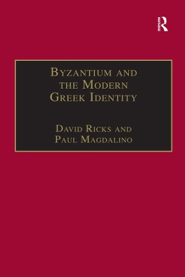 Cover of Byzantium and the Modern Greek Identity