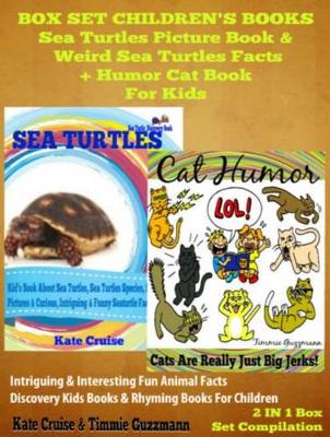 Book cover for Sea Turtles & Cats: Amazing Photos & Facts - Endangered Animals