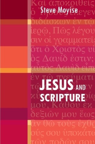 Cover of Jesus and Scripture