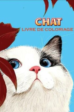 Cover of chat livre de coloriage