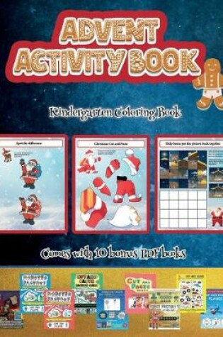 Cover of Kindergarten Coloring Book (Advent Activity Book)