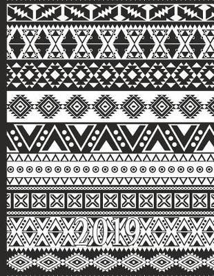 Book cover for Fun Tribal Pattern in Black and White