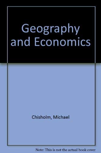 Book cover for Geography and Economics