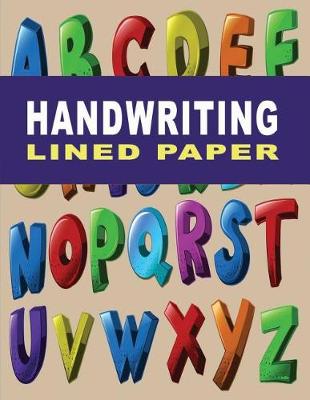 Book cover for Handwriting Lined Paper