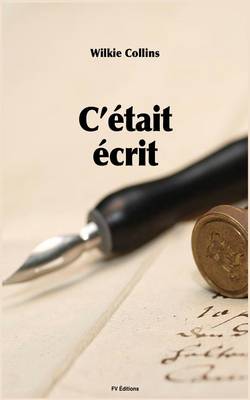Book cover for C'était écrit