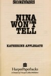 Book cover for Nina Won't Tell