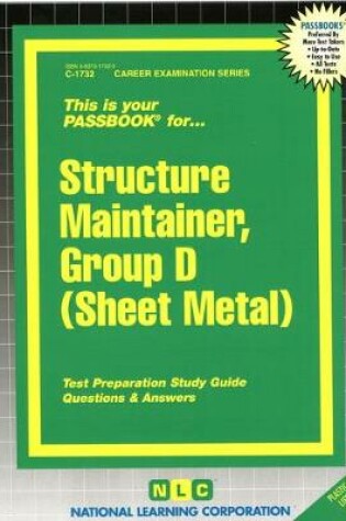 Cover of Structure Maintainer, Group D (Sheet Metal)