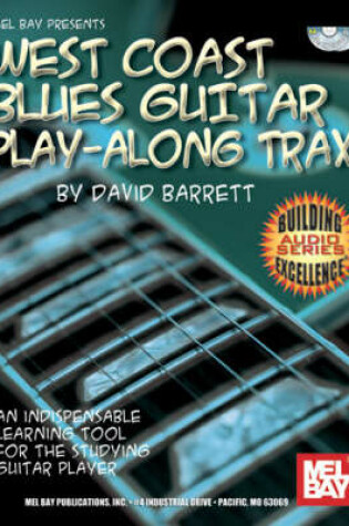 Cover of West Coast Blues Guitar Play-along Trax