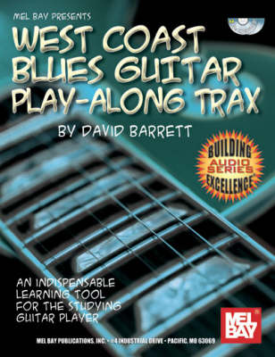 Cover of West Coast Blues Guitar Play-along Trax