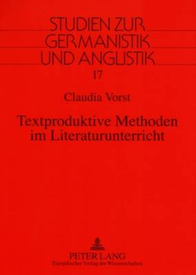 Book cover for Textproduktive Methoden Im Literaturunterricht