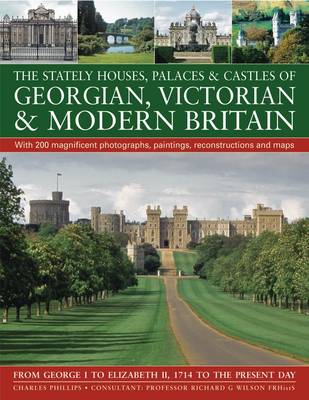 Book cover for Stately Houses, Palaces and Castles of Georgian, Victorian and Modern Britain