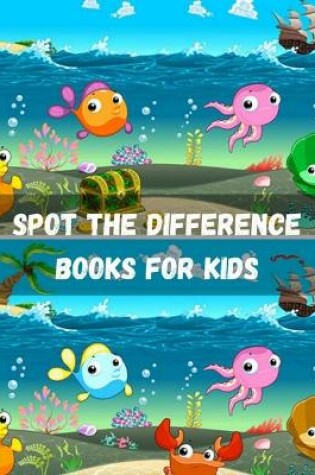 Cover of Spot The Difference Books For Kids