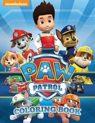 Book cover for Paw Patrol Coloring Book