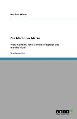 Book cover for Die Macht der Marke