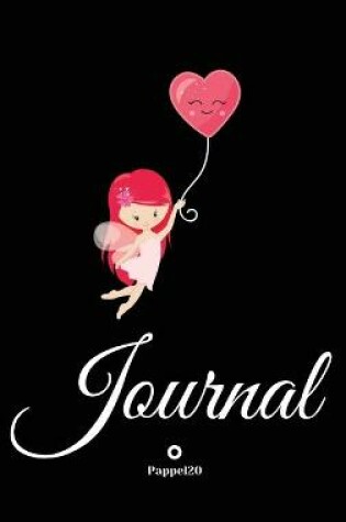 Cover of Journal for Girls ages 6+Girl Diary Journal for teenage girl Dot Grid Journal Hardcover Black cover 122 pages 6x9 Inches