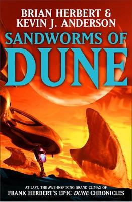 Book cover for Sandworms of Dune