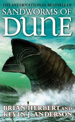 Book cover for Sandworms of Dune