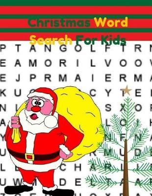 Book cover for Christmas Word Search For Kids