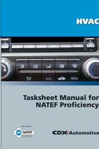 Cover of HVAC Tasksheet Manual for Natef Proficiency