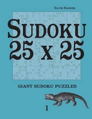 Book cover for Sudoku 25 x 25