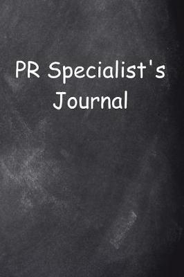 Cover of PR Specialist's Journal Chalkboard Design