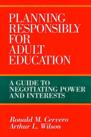 Cover of Planning Responsibly for Adult Education