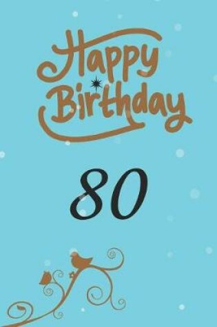 Cover of Happy birthday 80