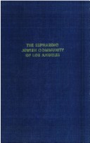 Cover of The Sephardic Jewish Community of Los Angeles