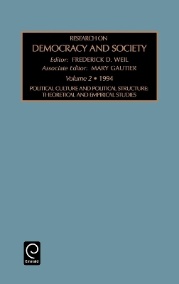 Cover of Political Culture and Political Structure