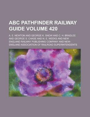 Book cover for ABC Pathfinder Railway Guide Volume 420