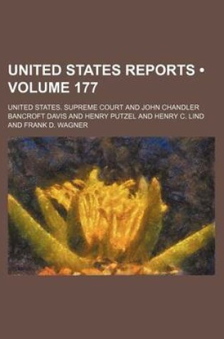 Cover of United States Reports (Volume 177)