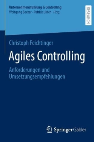 Cover of Agiles Controlling