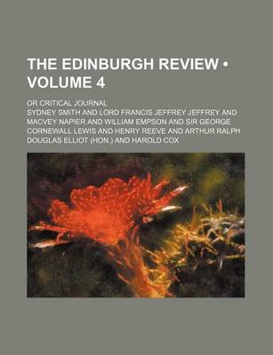 Book cover for The Edinburgh Review (Volume 4); Or Critical Journal