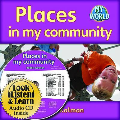 Cover of Places in My Community - CD + Hc Book - Package