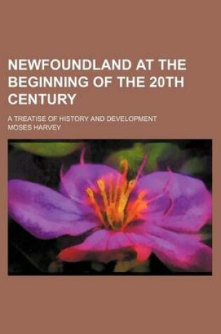 Cover of Newfoundland at the Beginning of the 20th Century; A Treatise of History and Development